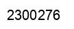 Número 2300276 imagen negro