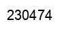 Número 230474 imagen negro
