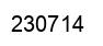 Number 230714 black image
