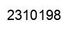 Number 2310198 black image