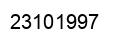 Número 23101997 imagen negro