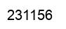 Number 231156 black image