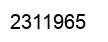 Number 2311965 black image