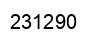 Number 231290 black image