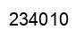 Número 234010 imagen negro