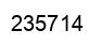 Número 235714 imagen negro