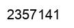 Number 2357141 black image
