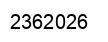 Número 2362026 imagen negro