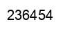 Number 236454 black image