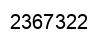 Número 2367322 imagen negro