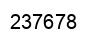 Number 237678 black image