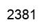 Número 2381 imagen negro