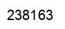 Number 238163 black image