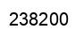 Number 238200 black image