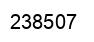 Number 238507 black image
