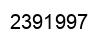 Number 2391997 black image