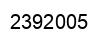 Number 2392005 black image