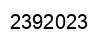 Number 2392023 black image