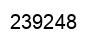 Number 239248 black image