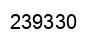 Number 239330 black image