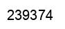 Número 239374 imagen negro