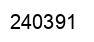 Número 240391 imagen negro