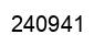Number 240941 black image