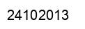 Number 24102013 black image
