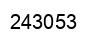 Número 243053 imagen negro