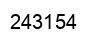 Número 243154 imagen negro