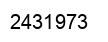 Number 2431973 black image