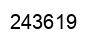 Número 243619 imagen negro