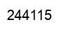 Número 244115 imagen negro