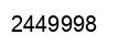 Número 2449998 imagen negro