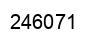 Number 246071 black image