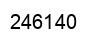 Number 246140 black image