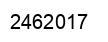 Número 2462017 imagen negro