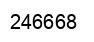Número 246668 imagen negro