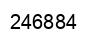 Número 246884 imagen negro
