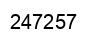 Número 247257 imagen negro