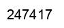 Number 247417 black image