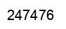 Number 247476 black image