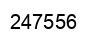 Number 247556 black image