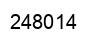 Number 248014 black image