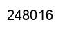Number 248016 black image