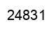 Number 24831 black image