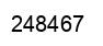 Number 248467 black image