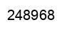 Number 248968 black image