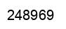 Number 248969 black image