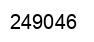 Number 249046 black image